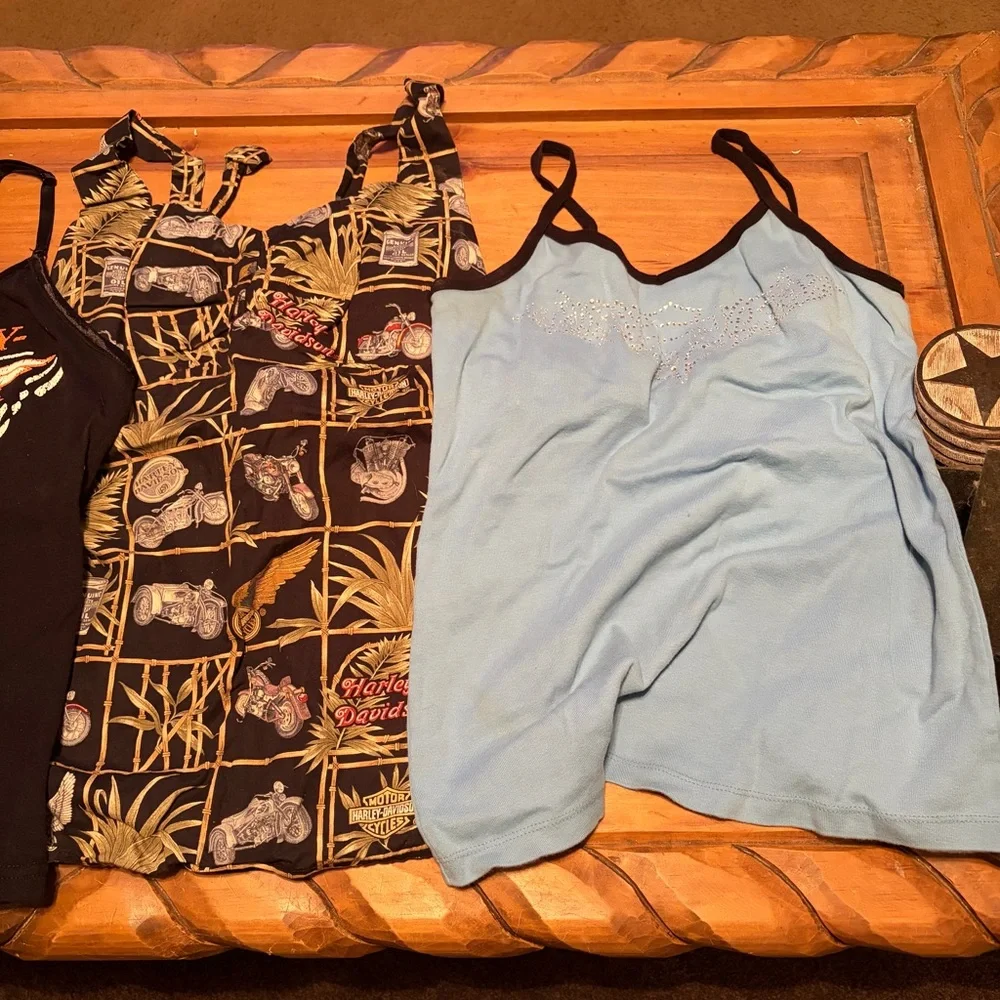 Harley-Davidson women Black Graphic Tee - Picture 6 of 6